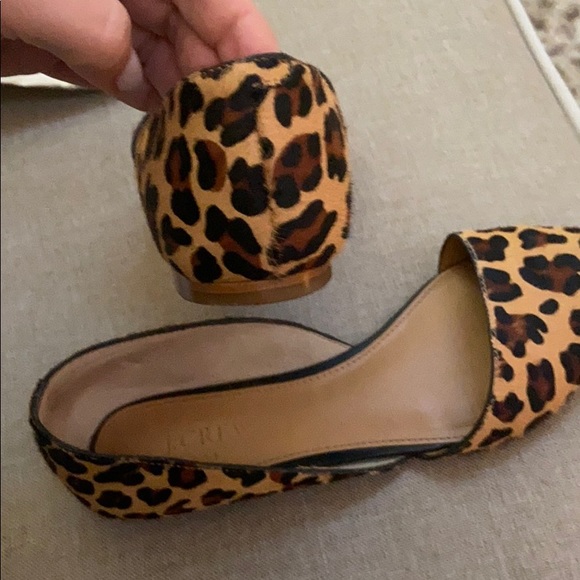 J Crew Leopard flats only worn a couple times - Picture 4 of 4